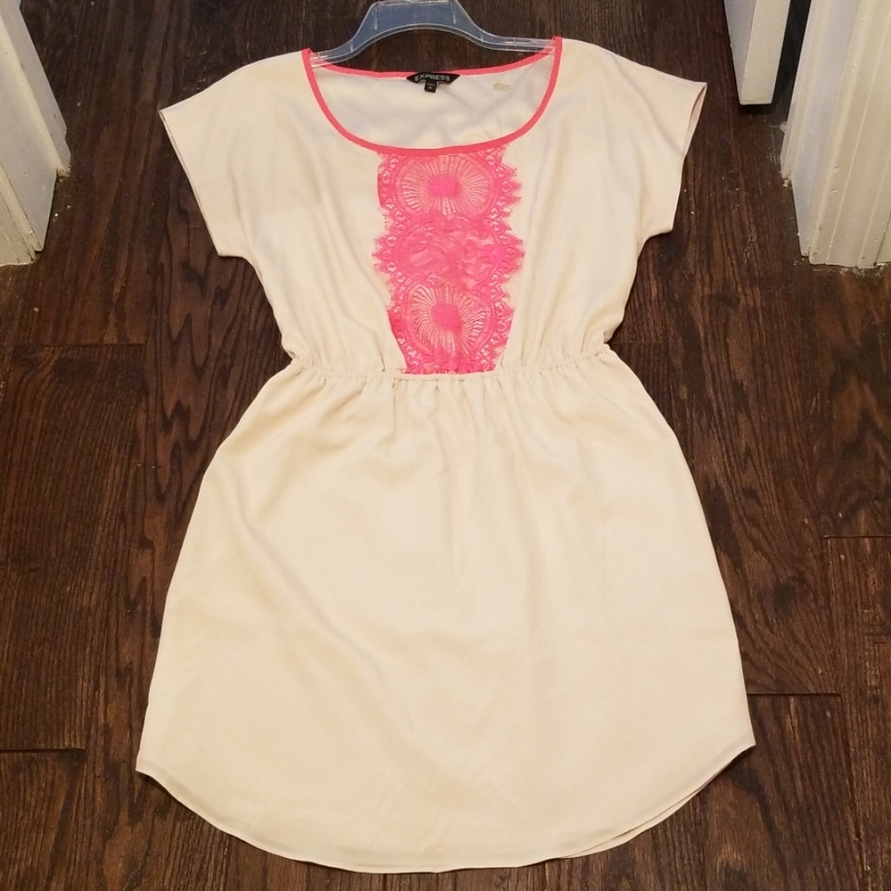 Express short sleeved dress